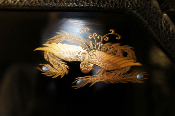 蒔絵師　御前秀邦作「鳳凰の図」