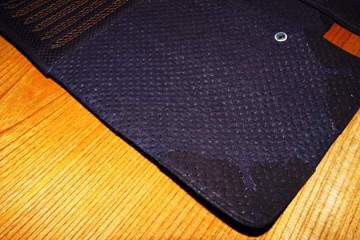 三分織刺総具の目防具