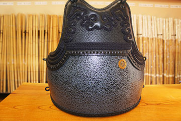 黒叩き塗60本仕立胴完成